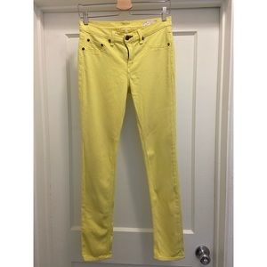 Rag & Bone Yellow Jeggings, Sz 29